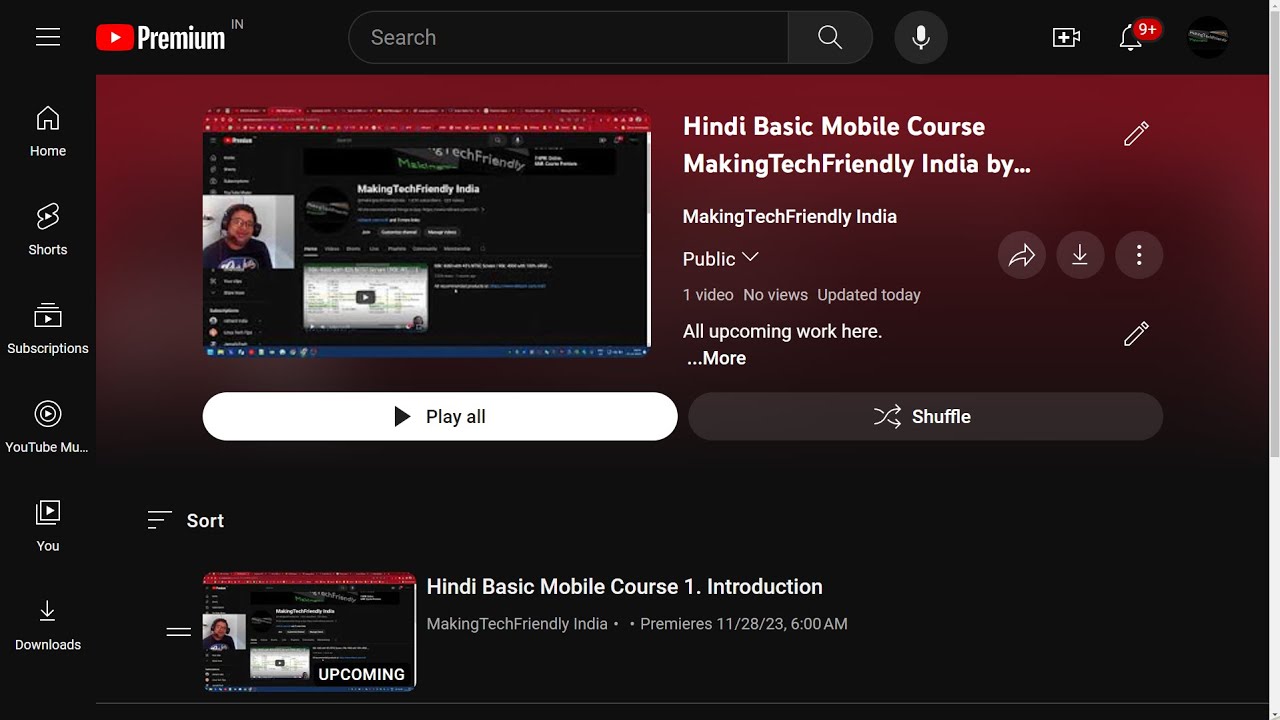 Hindi Basic Mobile Course 1. Introduction - YouTube