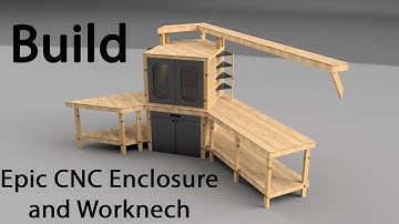 Epic CNC enclosure and Workbench Build montage