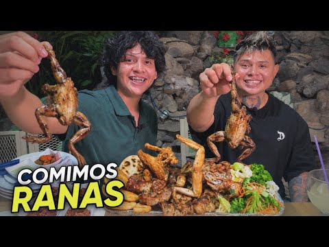 EATING FROGS IN EL SALVADOR THE MOST EXOTIC FOOD IN THE COUNTRY