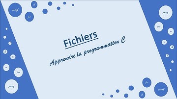Fichier Programmation C