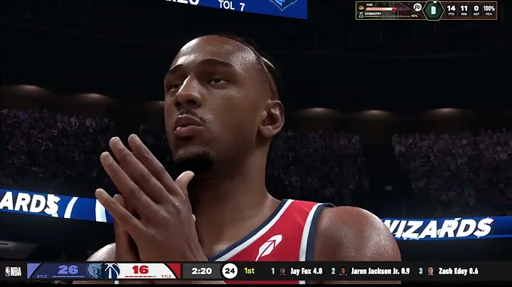 🦊37pts & #JaMorant 35pts - Grizzlies Vs Wizards Nba 2k26 MyCareer #nba2k26 #grizzlies #2kcommunity