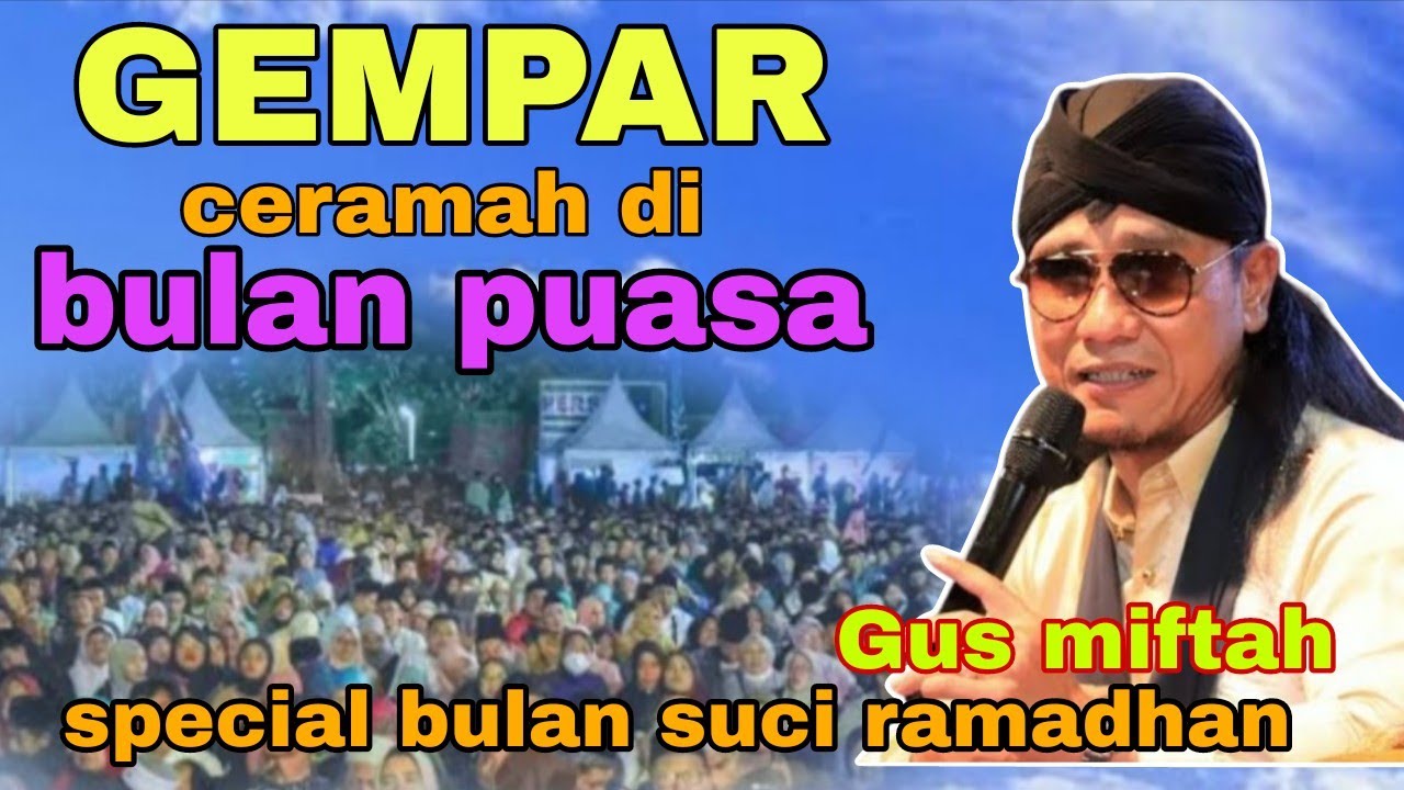 Ngaji bareng Gus Miftah di bulan puasa