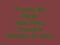 Thomas the model adventures character whistles  horns
