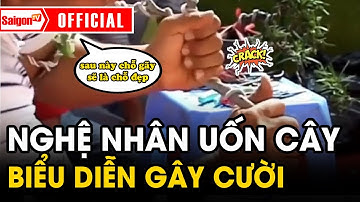 Nghệ nhân biểu diễn "UỐN CÂY CẢNH" gặp sự cố và lời bào chữa khiến dân tình cười ra nước mắt