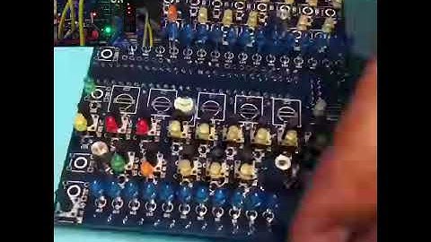 Division 6 Sequencer Timelapse Build w/ Sequenced Track