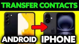 How To Transfer Contacts From Android To iPhone Through Gmail (2025) - Step by Step