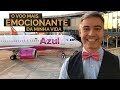 AZUL A320neo ROSA -  FERRY FLIGHT - TIREI UM AVIÃO ZERO KM DA FÁBRICA DA AIRBUS