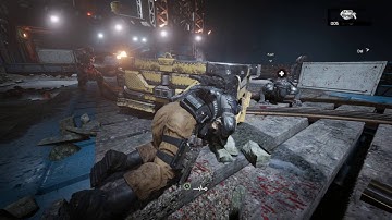 Gears of War 4 - Act lV 4-1 Get Out: Head Back Through Mining Facility  Drones & Snatcher Gameplay