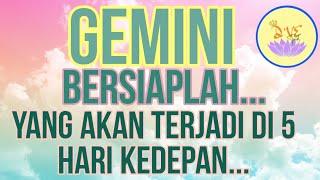 ZODIAK GEMINI - WAHH..AKHIRNYA...5 HARI LAGI KAMU AKAN ...#zodiak#tarot #zodiac#gemini