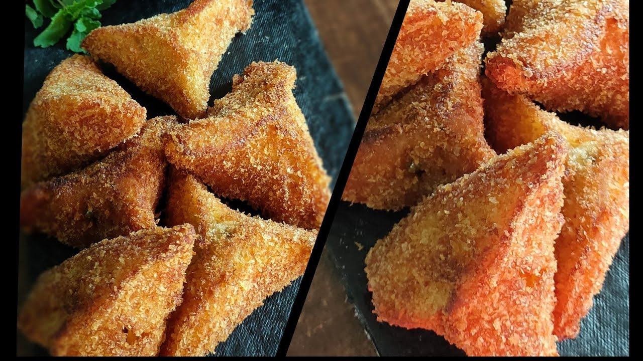 Crispy Paneer Bread Samosa Recipe| Quick and Easy Evening Snacks