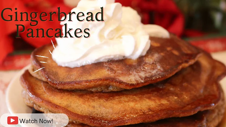 I'm Making Gingerbread Pancakes for the Holiday Se...