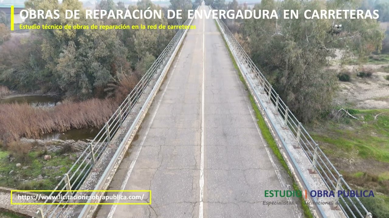 ESTUDIO LICITACIONES DE OBRA - REPARACION PUENTES CARRETERAS