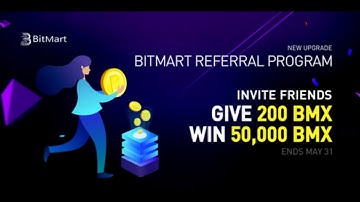 BitMart Referral Code: Get 200 BMX Coin Free