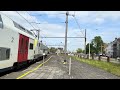 HLE1853 + M6(200) + HLE1848 vertrekken uit Kortrijk als IC-12 416 naar Welkenraedt