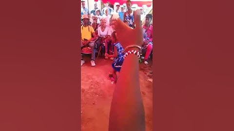 Thumbnail of Young sangoma dancing