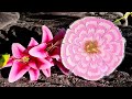 #952 My BIGGEST And BEST 3D Resin Flower So Far! Whopping 9.2" Platter