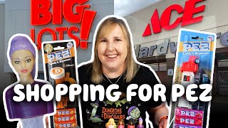 Come Shopping for PEZ with Me at Ace Hardware & Big Lots! & New Barbie PEZ Unboxing