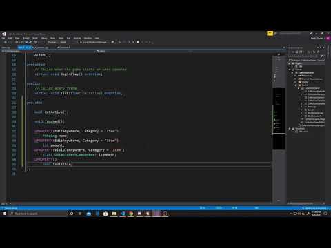 Creating your first Collection Game in C++ | Part 1 Making Items | Unreal Tutorial