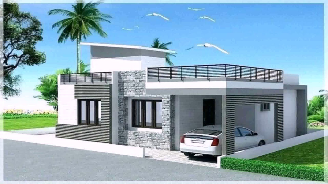 Rooftop Design For Small House - YouTube