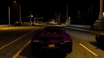 GTA V real night by game hancer no reshade no enb 4K