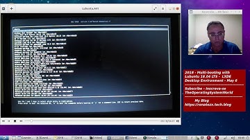 2018 - Multi-booting with Lubuntu 18.04 LTS -  LXDE Desktop Environment - May 6
