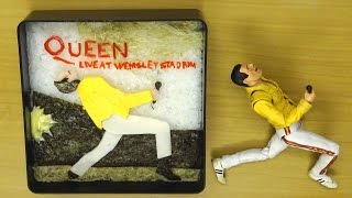 JAKEBEN - Queen "Live at Wembley Stadium"  ジャケ弁 クイーン「ライヴ・アット・ウェンブリー・スタジアム」 #Queen