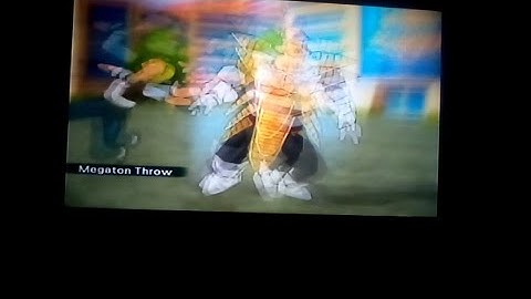 Dragonball Z Budokai 2 Nappa Megaton Throw on Android 18 Alternate Ryona