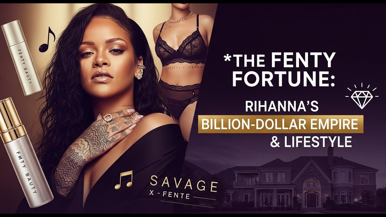 Империя Fenty Fortune: миллиардное состояние и образ жизни Рианны