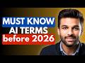 6 AI Concepts You MUST Know: ASI, Agents, RAG &amp; More