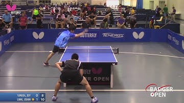 2017 Butterfly Badger Open QF Yamada vs Liang