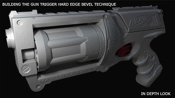 Maya/Zbrush HardSurface 13 Modeling Technique Hard Edge Bevels