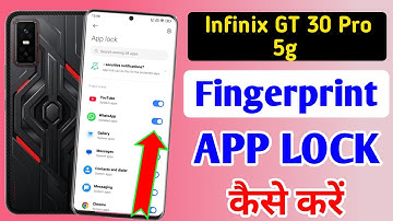 Infinix gt 30 pro 5g fingerprint app lock,Infinix gt 30 pro 5g app lock setting/app lock fingerprint
