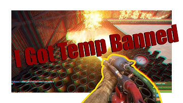 20,000 FIREWORKS TO CRASH THE SERVER IN RUST I GOT BANNED!!! (EAC Temp Ban)
