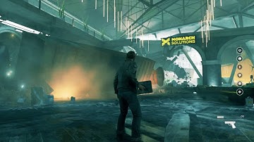 Quantum Break Monarch HQ Train Wreck Scene
