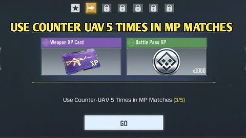 USE COUNTER UAV 5 TIMES IN MP MATCHES CONNOISSEUR CALL OF DUTY MOBILE COD MOBILE CODM