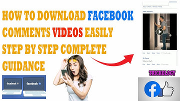 How To Download a video From Facebook Comment Box on android