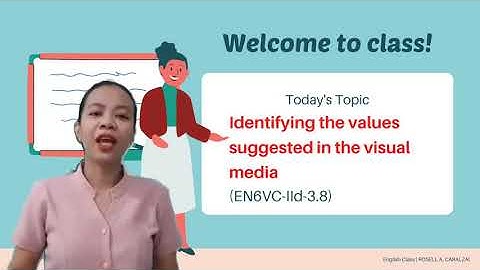 Identifying Values Suggested in the Visual Media