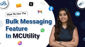 MCUtility Bulk Messaging In Action | Multichannel Messaging App For Salesforce Users