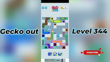 Gecko Out Level 344 Walkthrough 🧩 | Step-by-Step Puzzle Guide | SolutionGuruji