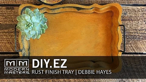 Modern Masters DIY.EZ Rust Finish Tray