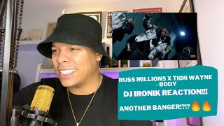 Russ Millions x Tion Wayne - Body [Music Video] | GRM Daily | DJ IRONIK REACTION!! ? ?