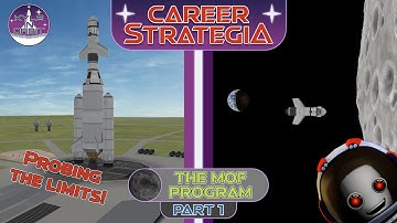 A risky trip to the Mun! | Kerbal Space Program Career Mode - Episode 3 #KSP