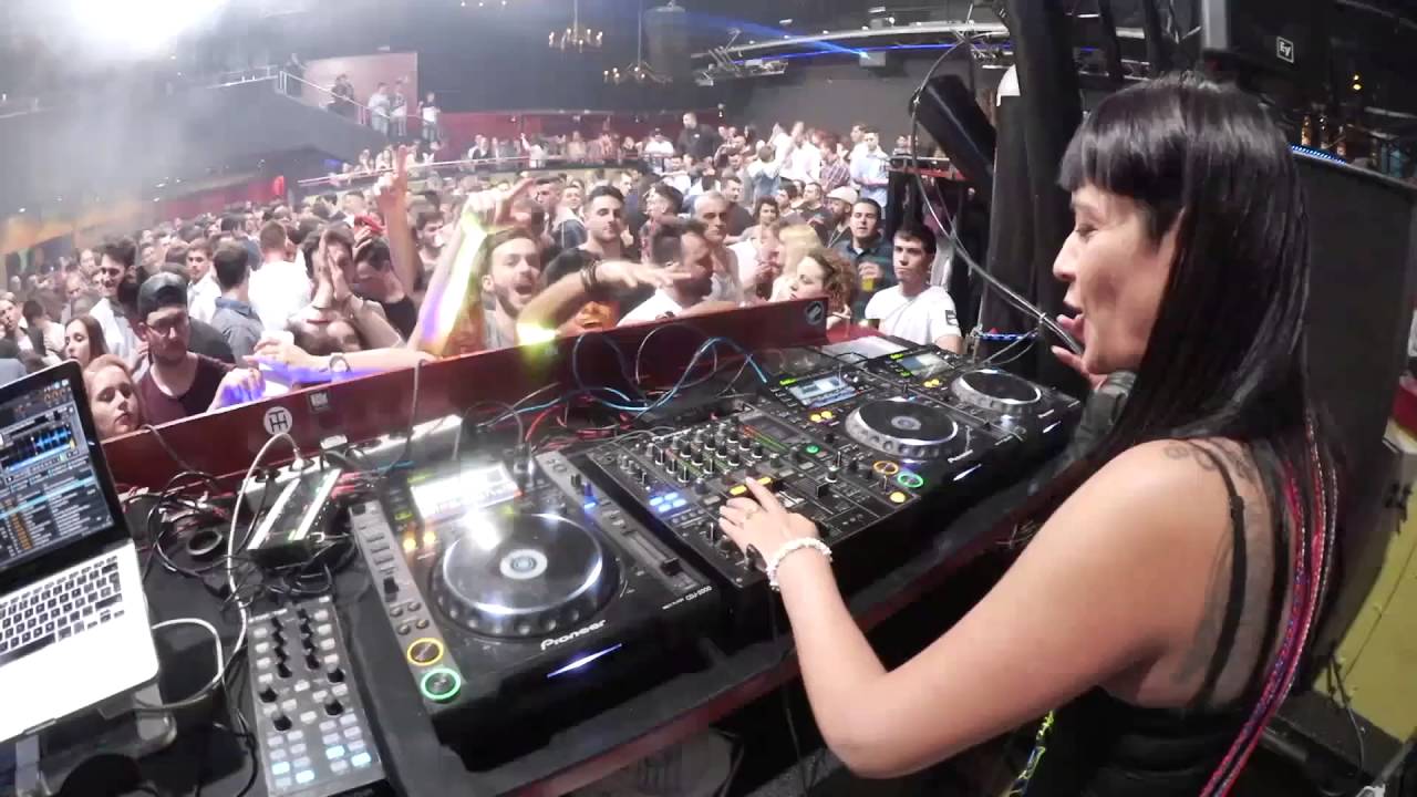 Fatima Hajji - Techno Set @ Eibisi Club (Granollers - Barcelona) 30 04 2016 electronics