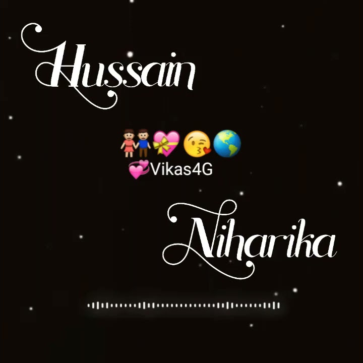 Hussain💞Niharika name love status | hussain niharika name whatsapp status #status #shorts #nameart