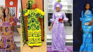 2022 MODE AFRICAINE : BOUBOU STYLES 2022 / AFRICAN BOUBOU STYLES / Modèle de longue Robes en pagne