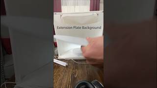 Foldio360 Extension Plate and Background Part 7 #highkey #lightbox #productphotography