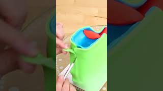 Making a Colorful Sneaker Cake #shorts #cake