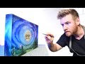 my 3D Layered Resin Painting - I can't believe this WORKED!!