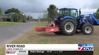 Landowner explains late night activity on River Road construction site