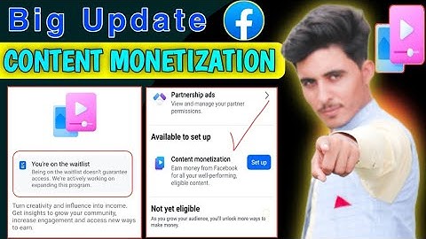 Big Update - Facebook Content Monetization | You
